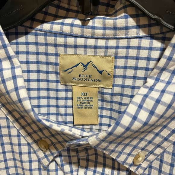 Blue Mountain Shirts Mens Xlt Dress Shirt New With Tag Poshmark
